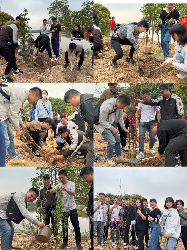 植树现场。；；畦磋 摄（修图）.jpg